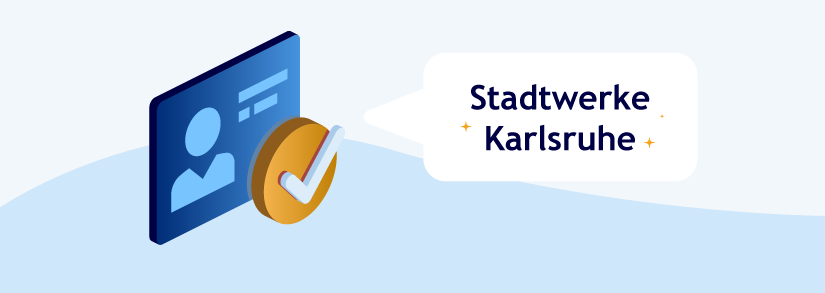 Stadtwerke Karlsruhe Login Banner