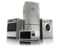 Herd Kuehlschrank Mikrowelle Waschmaschine