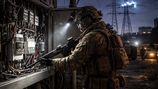 Soldad beschützt vor Stromausfall