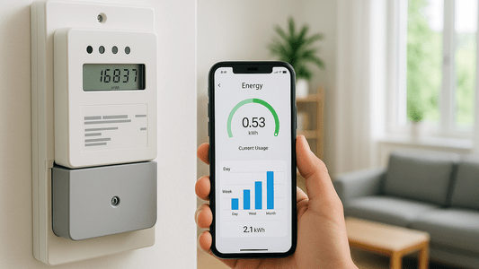 Stromverbrauch wird mit Smartmeter gemessen