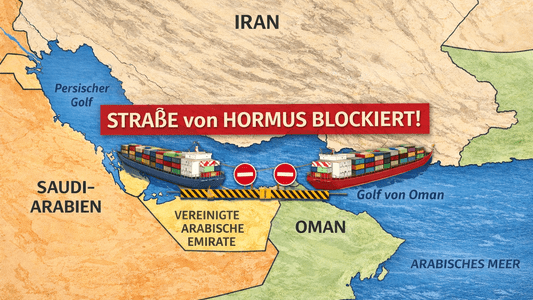 Straße von hormus blockiert