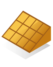 Solarzelle Gold