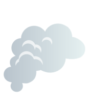 Was sind die Elektrosmog Symptome? Wolken stehen für Elektrosmog