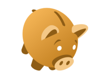 Zentralheizung Kosten sollten vor dem Einbau bedacht werden Gelbes Sparschwein für die Zentralheizung Kosten