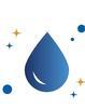 Wassertropfen symbolisiert Wasserhärte