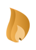 Heizen ist wichtig beim richtigen Heizen und Lüften orangene Flamme