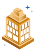 Ein Hochhaus steht als Symbol für Gechäftskunden bei Bigge Energie